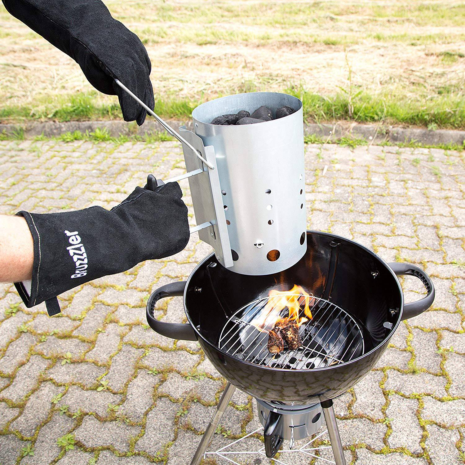 Grillhandschuh Schwarz