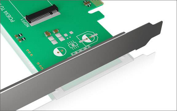 ICY BOX IB-PCI208 1 Port M.2 Controller PCIe x4 Passend für (SSD): M.2 PCIe NVMe SSD