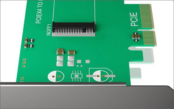ICY BOX IB-PCI208 1 Port M.2 Controller PCIe x4 Passend für (SSD): M.2 PCIe NVMe SSD