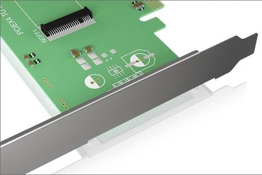 ICY BOX IB-PCI208 1 Port M.2 Controller PCIe x4 Passend für (SSD): M.2 PCIe NVMe SSD