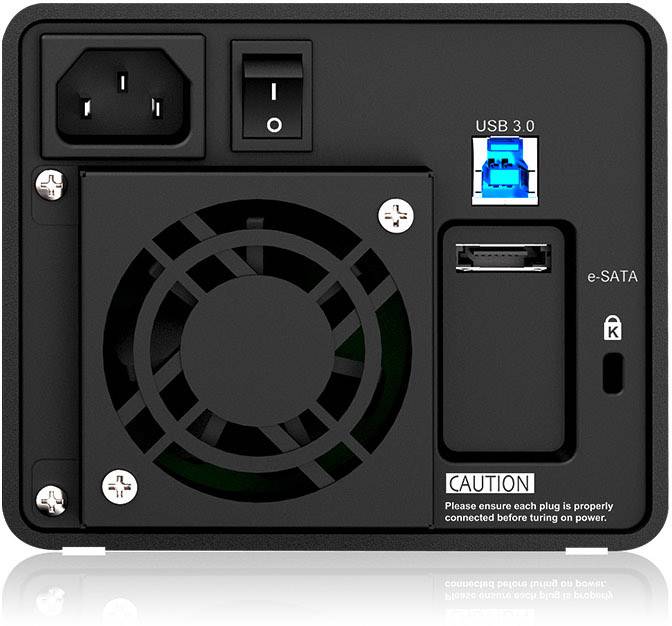 RAIDON GR3680-SB3 8.9cm (3.5 Zoll) Festplattengehäuse 2.5 Zoll, 3.5 Zoll USB 3.2 Gen 1 (USB 3.0)