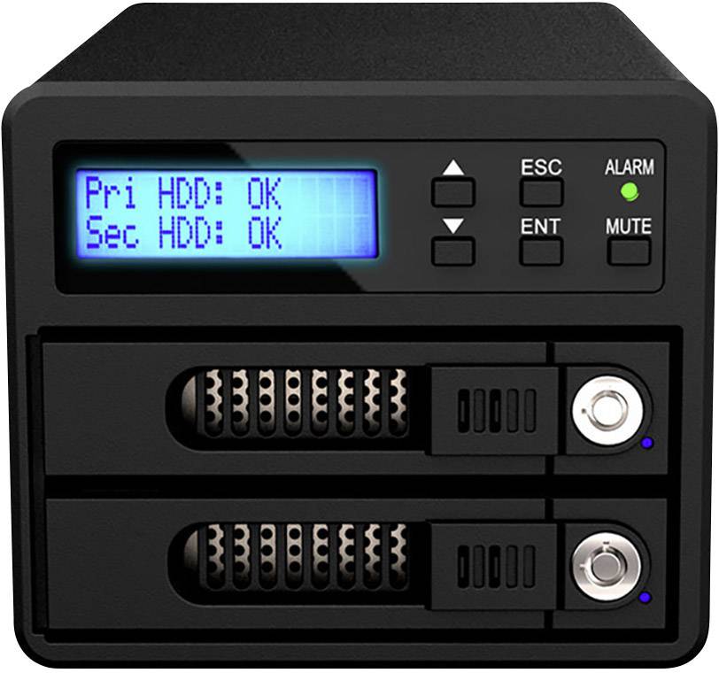 RAIDON GR3680-SB3 8.9cm (3.5 Zoll) Festplattengehäuse 2.5 Zoll, 3.5 Zoll USB 3.2 Gen 1 (USB 3.0)