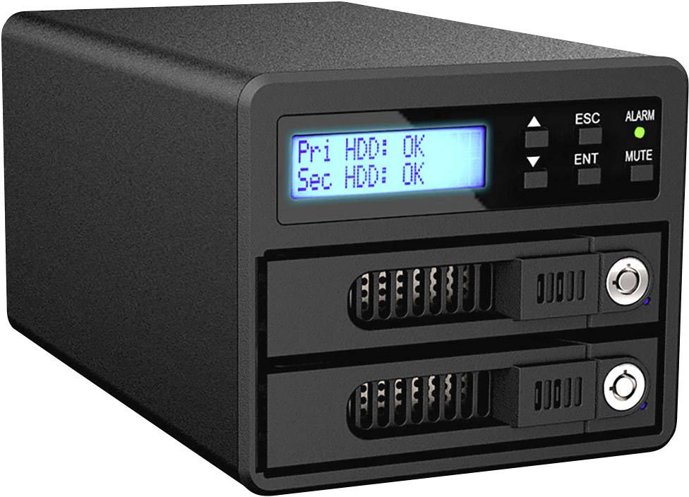 RAIDON GR3680-SB3 8.9cm (3.5 Zoll) Festplattengehäuse 2.5 Zoll, 3.5 Zoll USB 3.2 Gen 1 (USB 3.0)