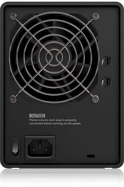 RAIDON GT4670-TB3 8.9 cm (3.5 Zoll) Festplattengehäuse 2.5 Zoll, 3.5 Zoll Thunderbolt 3