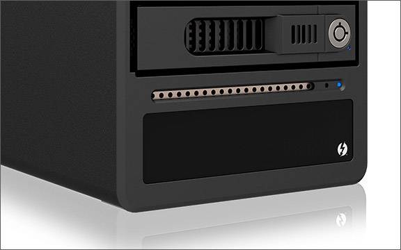 RAIDON GT4670-TB3 8.9 cm (3.5 Zoll) Festplattengehäuse 2.5 Zoll, 3.5 Zoll Thunderbolt 3