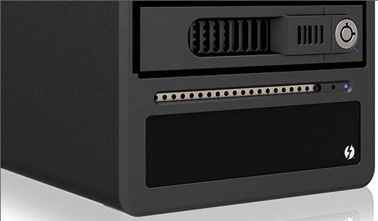 RAIDON GT4670-TB3 8.9 cm (3.5 Zoll) Festplattengehäuse 2.5 Zoll, 3.5 Zoll Thunderbolt 3