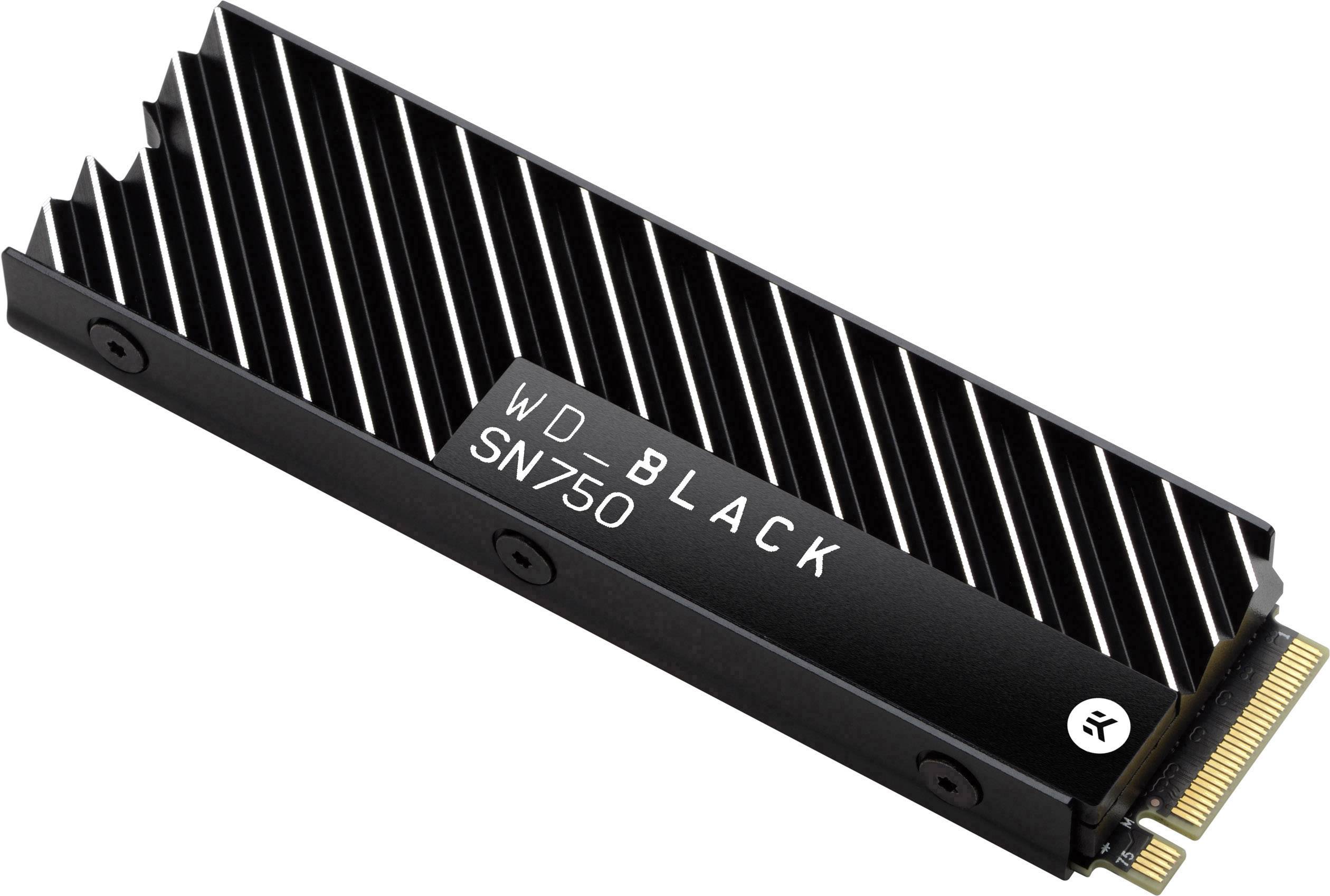 WD Black™ SN750 1 TB Interne M.2 PCIe NVMe SSD 2280 M.2 NVMe PCIe 3.0 x4 Retail WDBGMP0010BNC-WRSN