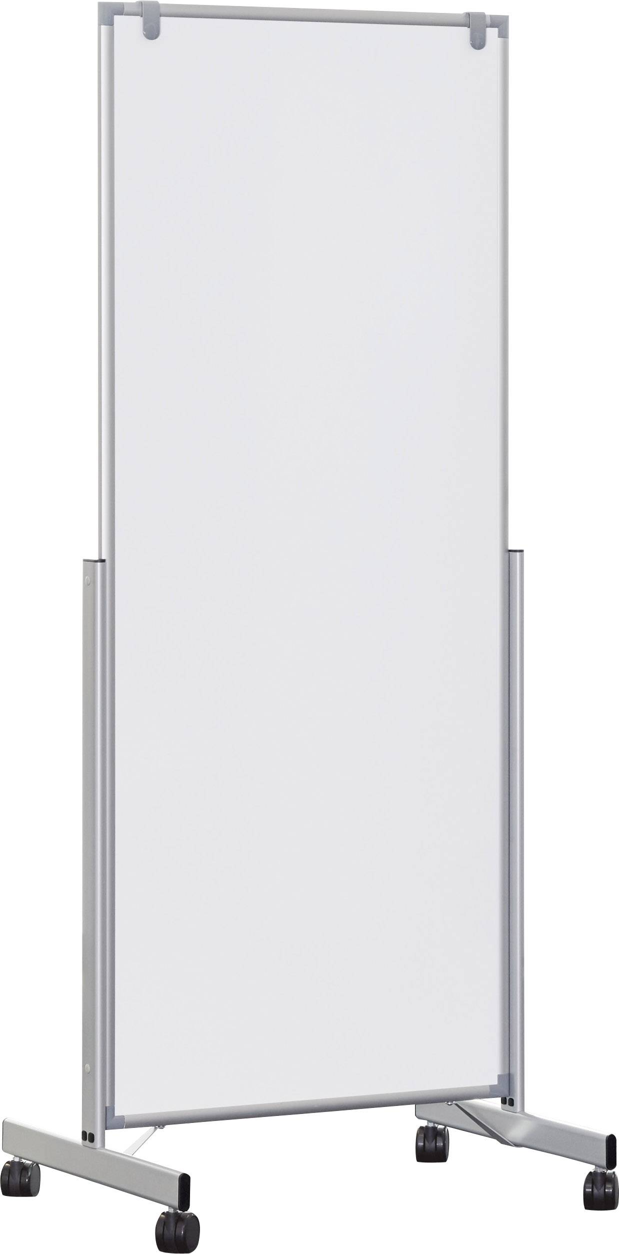 Maul Mobiles Whiteboard MAULpro easy2move (B x H) 750 mm x 1800 mm Weiß kunststoffbeschichtet Beide Seiten nutzbar, Inkl. Rollensatz