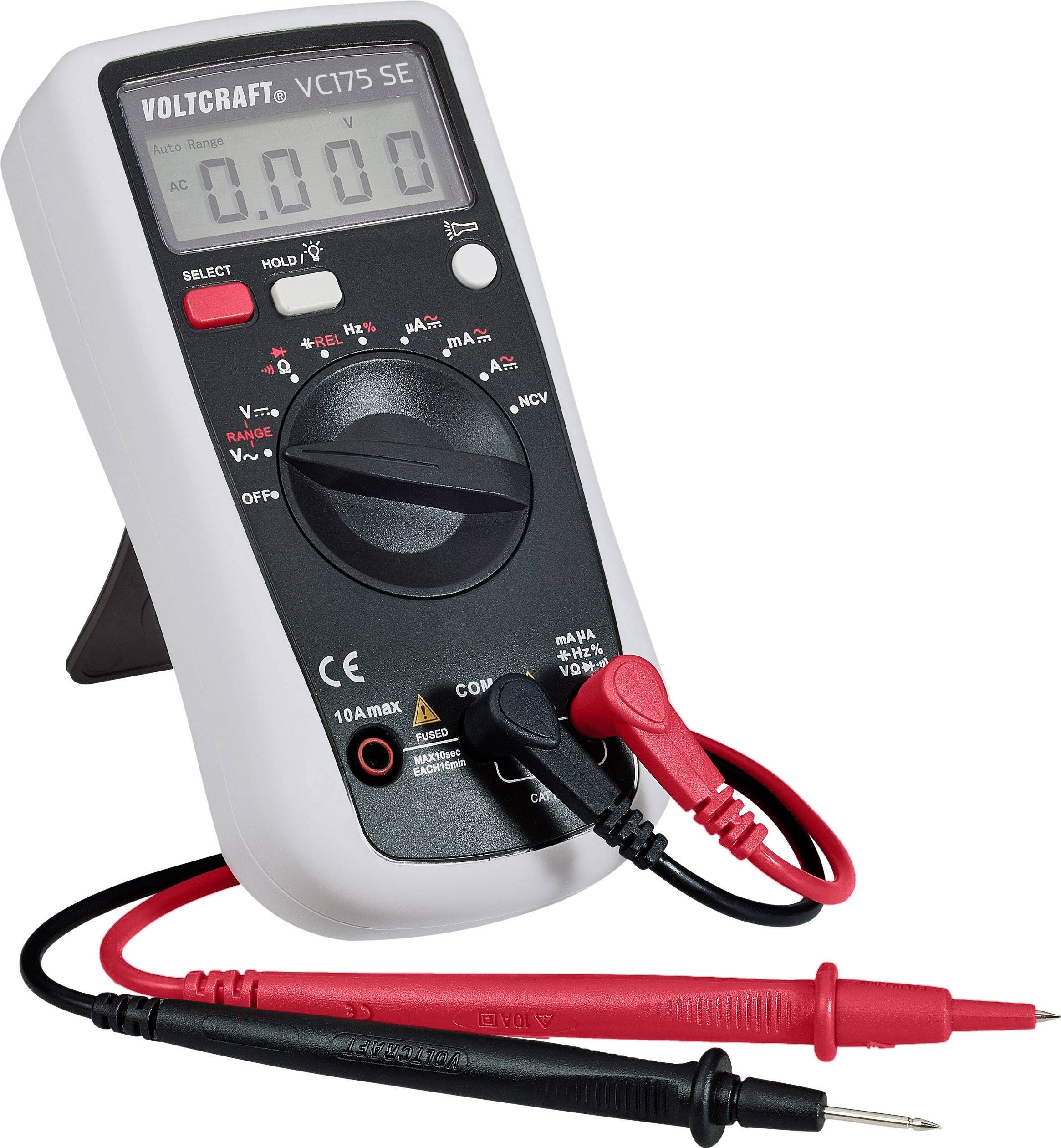 VOLTCRAFT VC175 SE Hand-Multimeter digital CAT III 600V Anzeige (Counts): 4000 SPECIAL EDITION