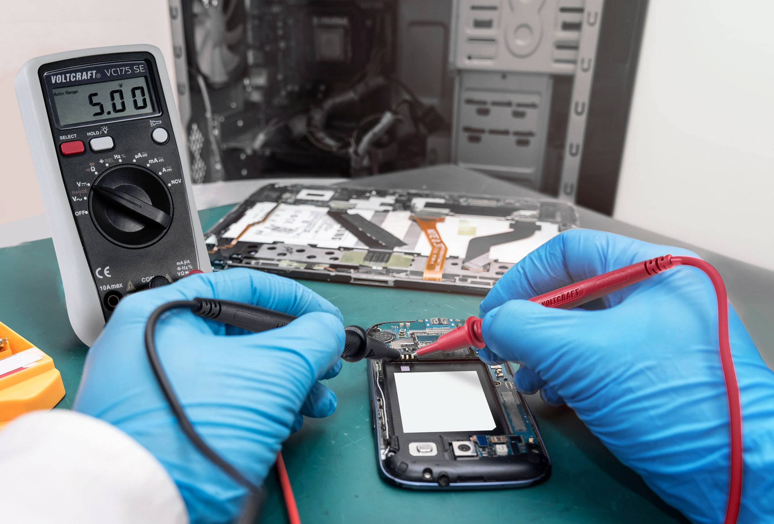 VOLTCRAFT VC175 SE Hand-Multimeter digital CAT III 600V Anzeige (Counts): 4000 SPECIAL EDITION