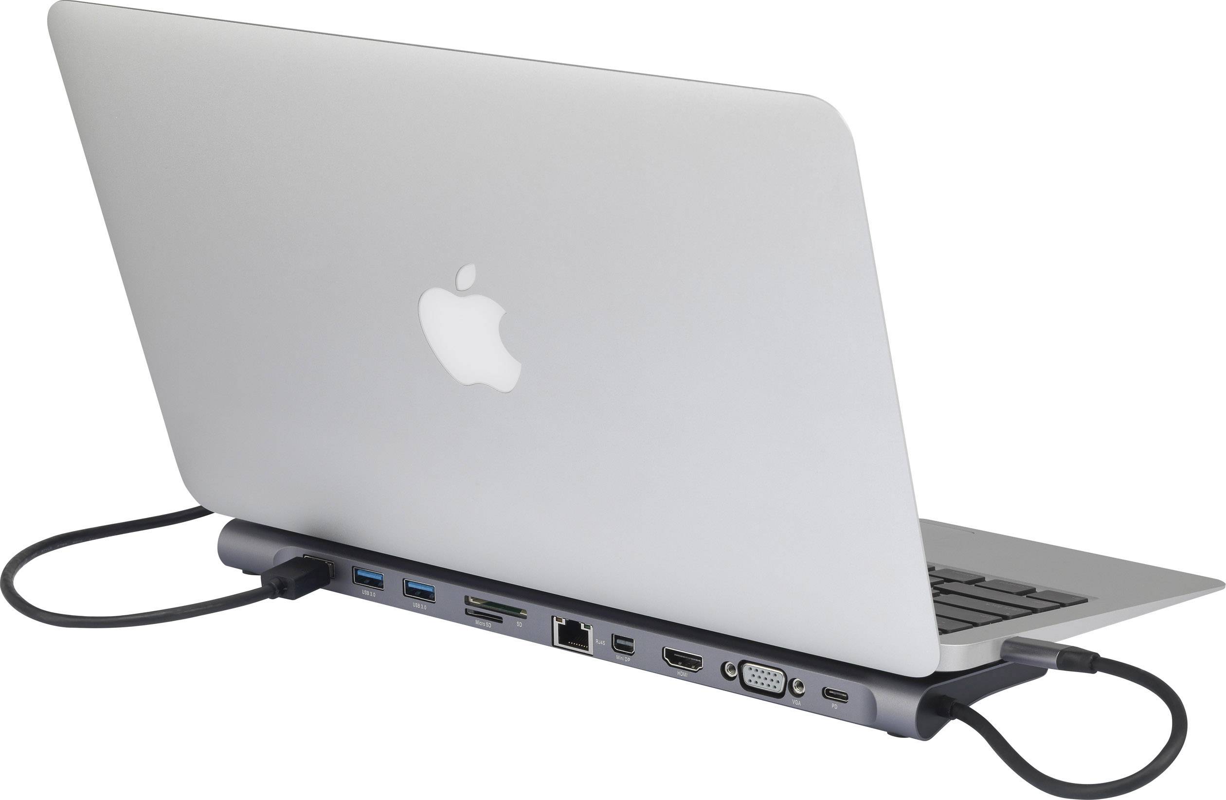 Renkforce RF-4225444 Notebook Dockingstation Passend für Marke (Notebook Dockingstations): Universal inkl. Ladefunktion