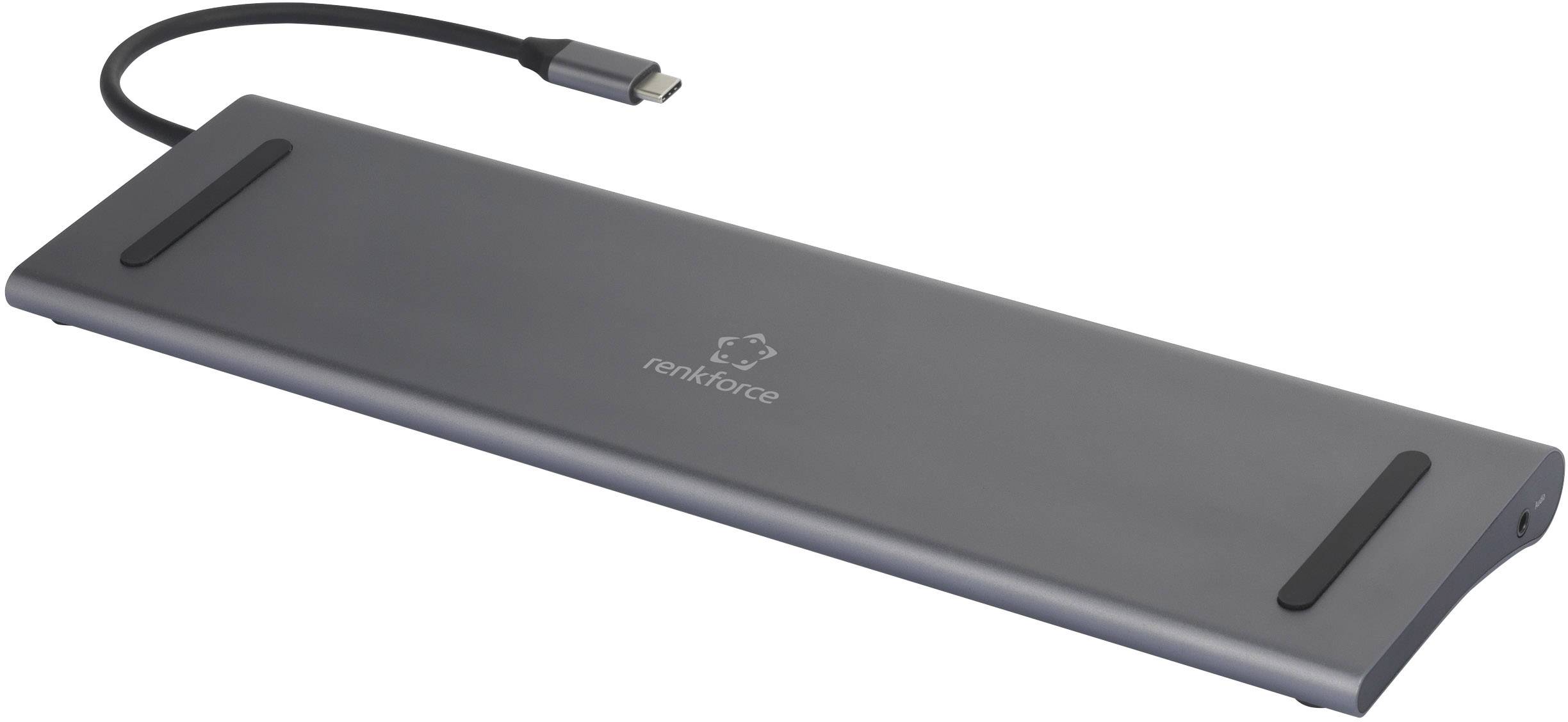 Renkforce RF-4225444 Notebook Dockingstation Passend für Marke (Notebook Dockingstations): Universal inkl. Ladefunktion