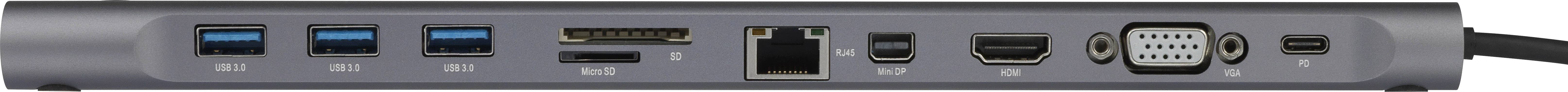 Renkforce RF-4225444 Notebook Dockingstation Passend für Marke (Notebook Dockingstations): Universal inkl. Ladefunktion