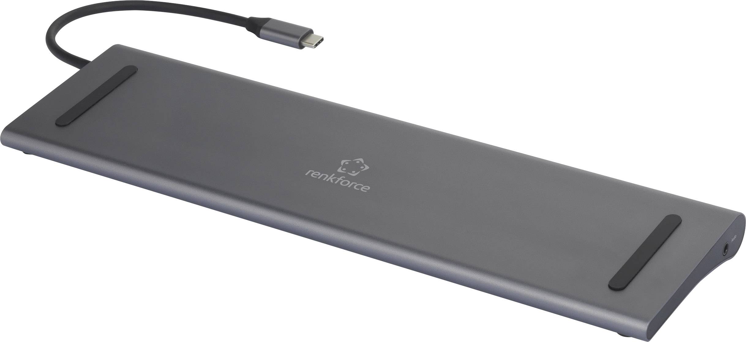 Renkforce RF-4225444 Notebook Dockingstation Passend für Marke (Notebook Dockingstations): Universal inkl. Ladefunktion