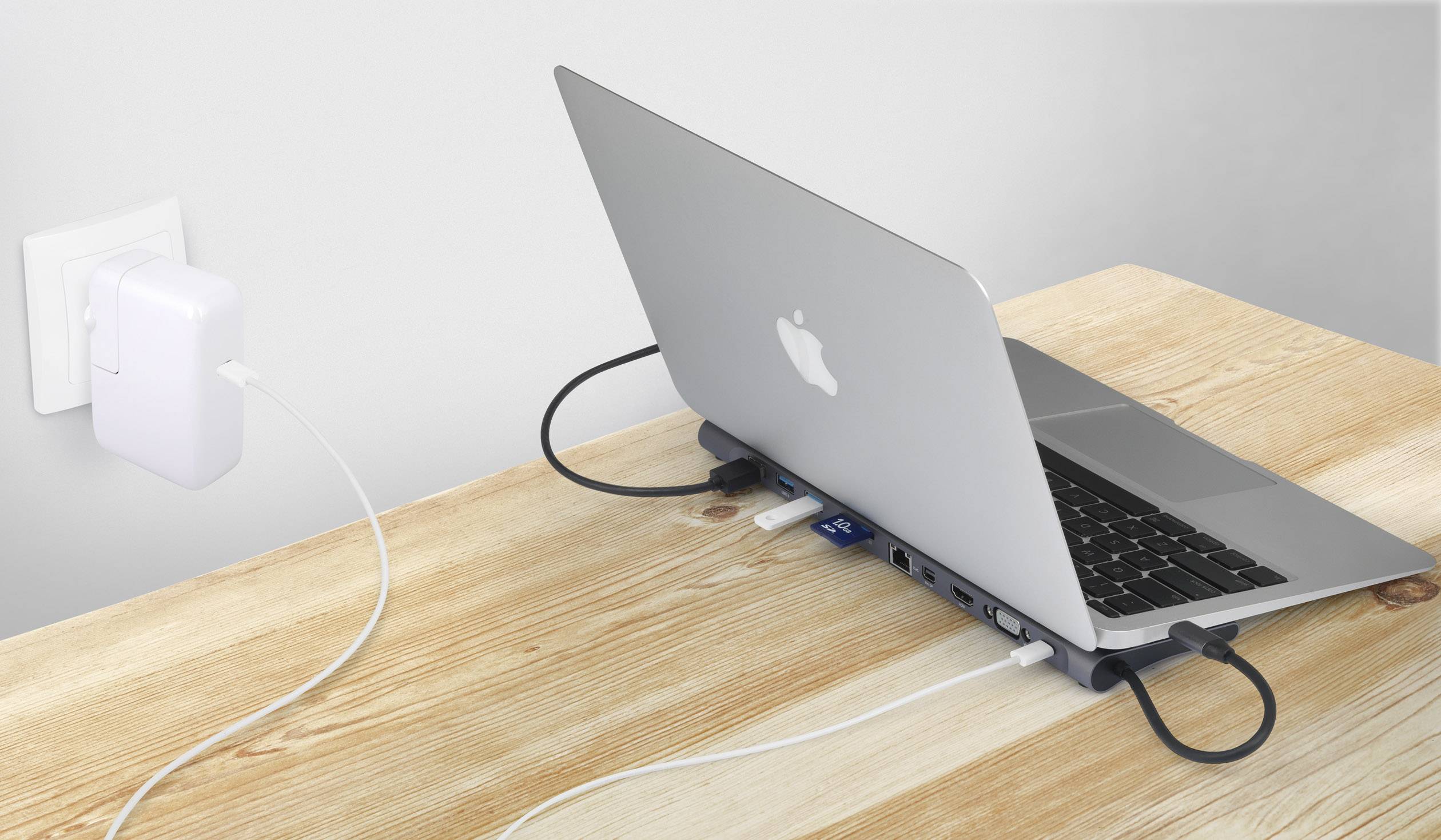 Renkforce RF-4225444 Notebook Dockingstation Passend für Marke (Notebook Dockingstations): Universal inkl. Ladefunktion