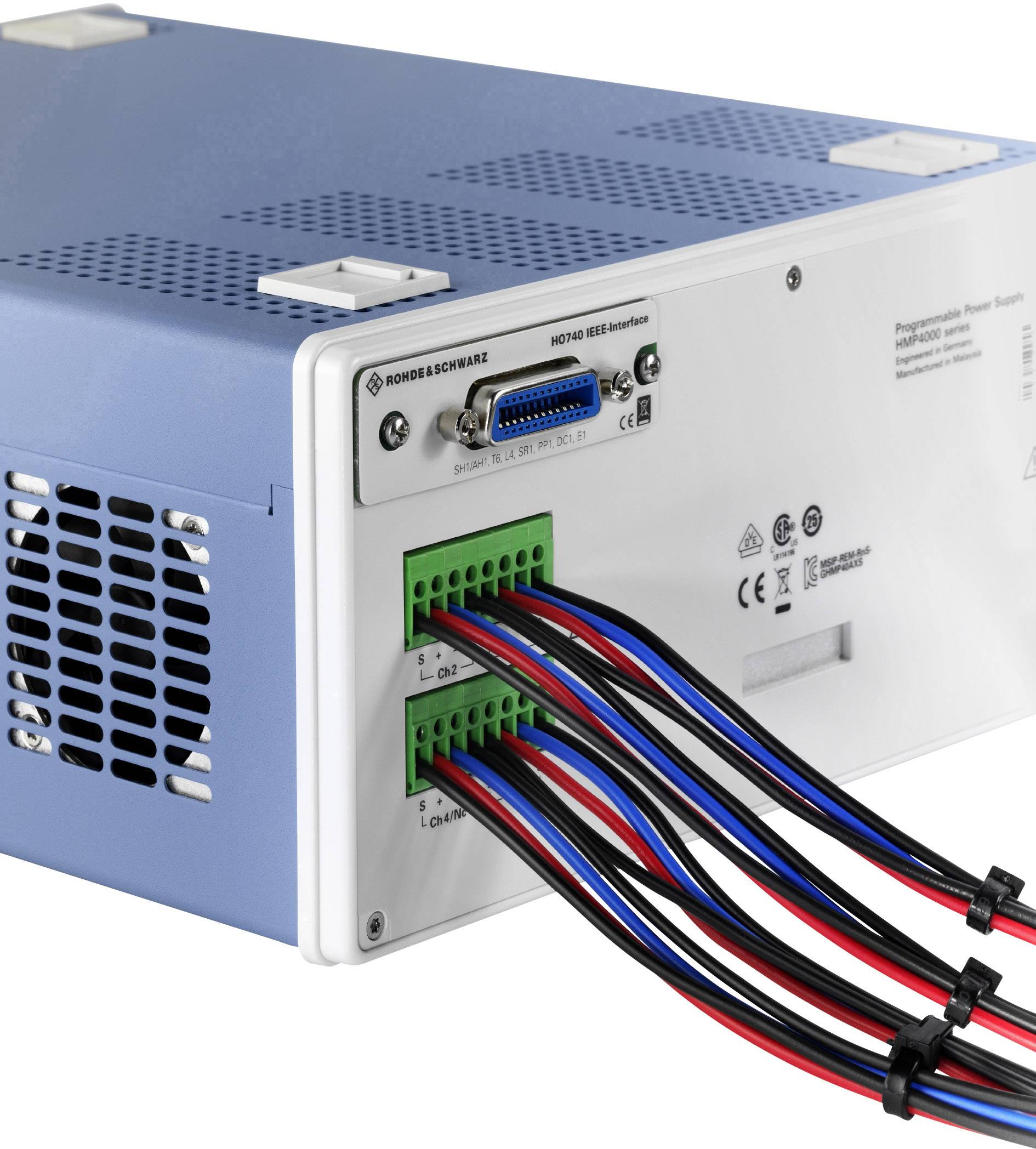 Rohde & Schwarz HMP4030 Labornetzgerät, einstellbar 32V (max.) 10A (max.) 384W fernsteuerbar, programmierbar Anzahl Ausgänge 3 x
