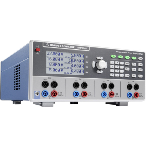 Rohde & Schwarz HMP4040 Labornetzgerät, einstellbar 32V (max.) 10A (max.) 384W fernsteuerbar, programmierbar Anzahl Ausgänge 4 x