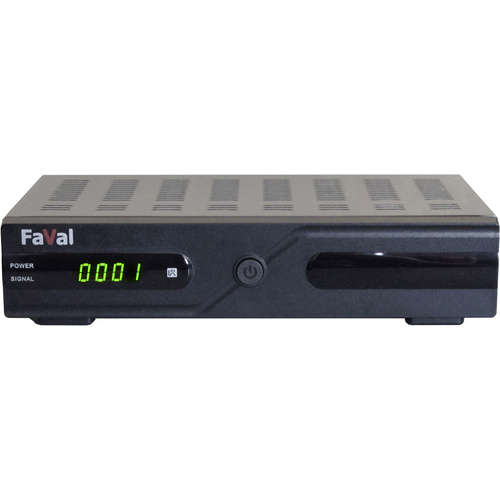 Faval SRX1+ HD-SAT-Receiver Campingbetrieb, Unicable 2-fähig Anzahl Tuner: 1