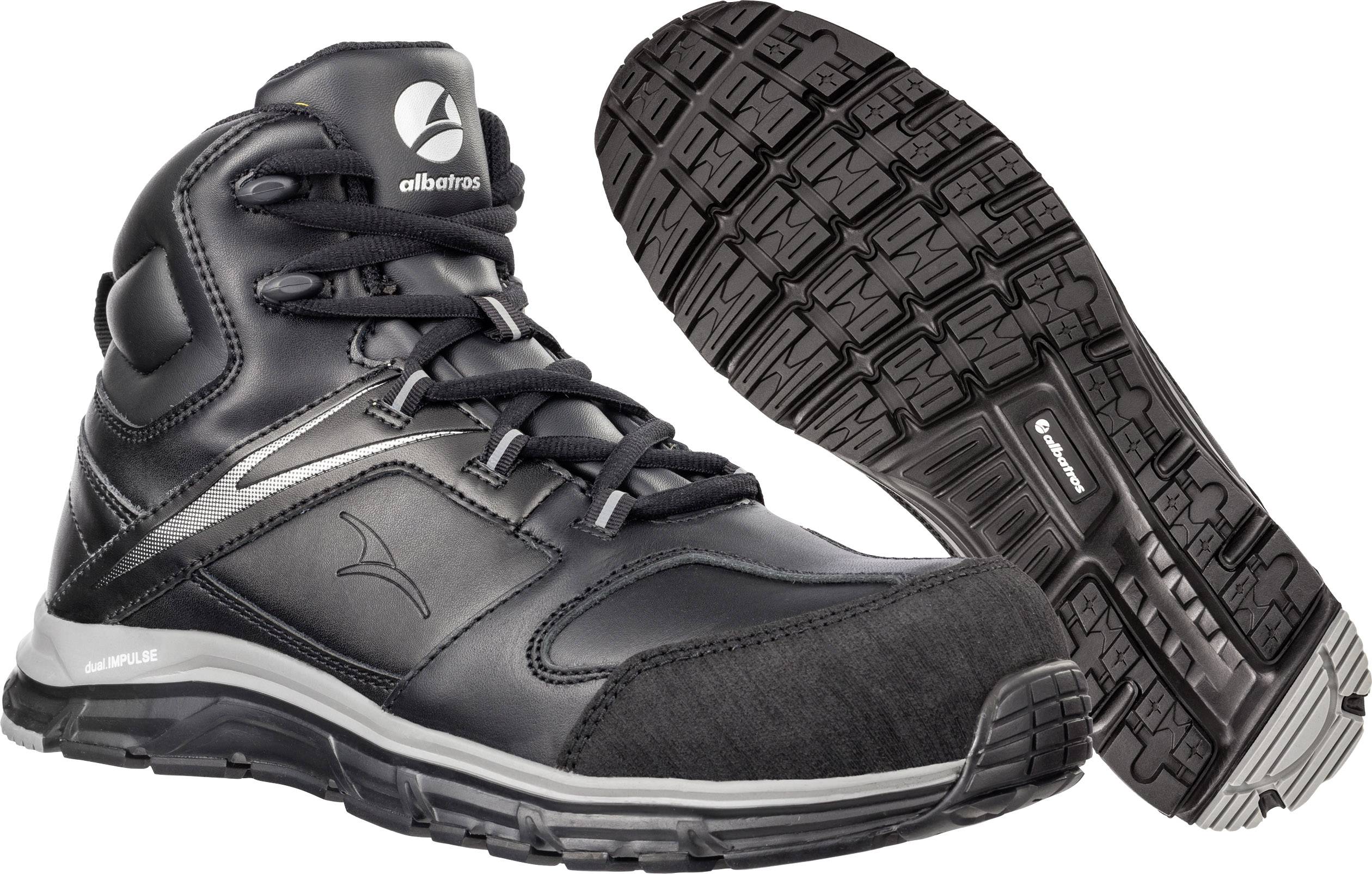 Albatros VIGOR IMPULSE MID 636550-39 ESD Sicherheitsstiefel S3 Schuhgröße (EU): 39 Schwarz 1St.