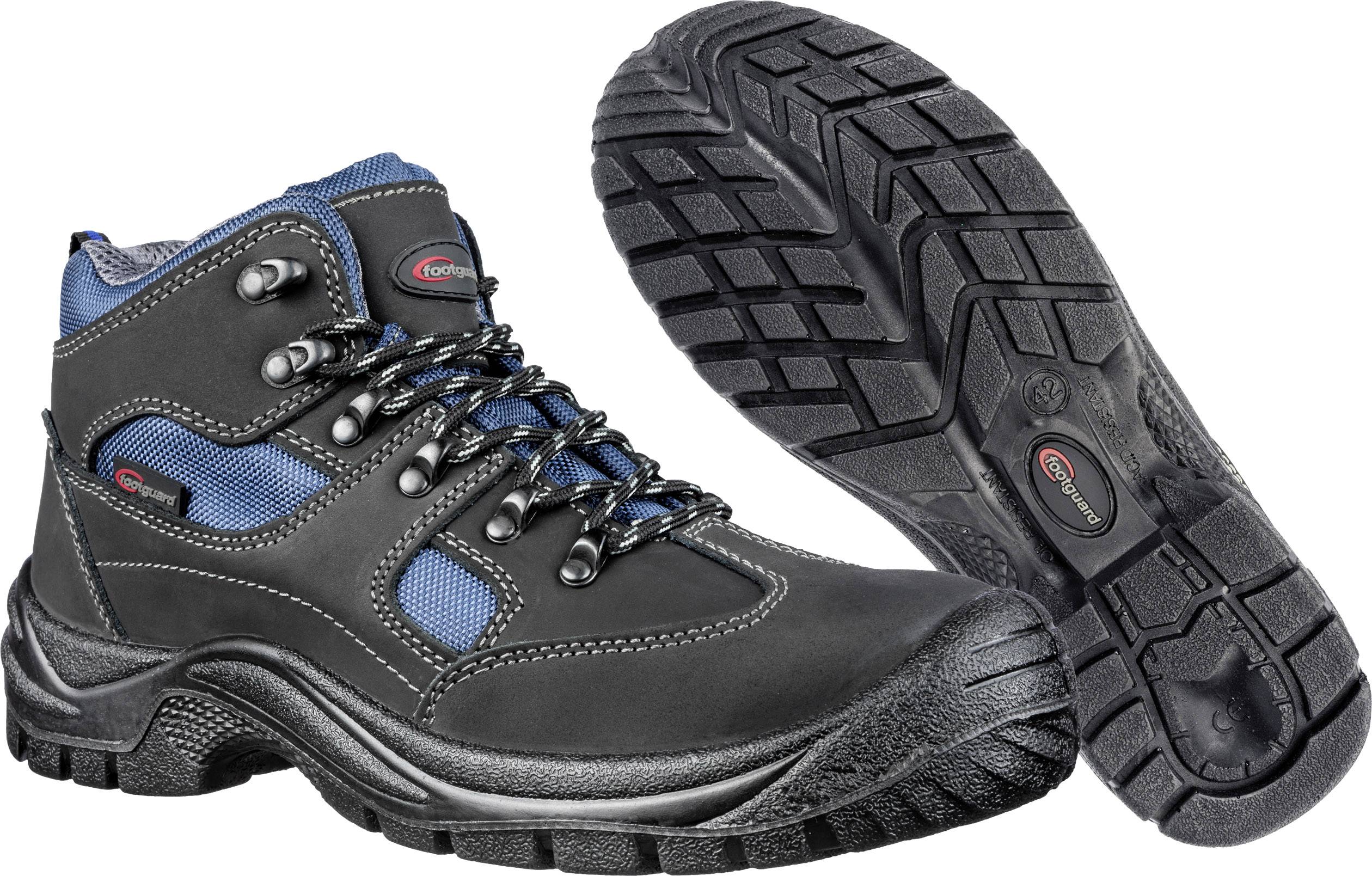 Footguard SAFE MID 631840-40 Sicherheitsstiefel S3 Schuhgröße (EU): 40 Schwarz, Blau 1St.