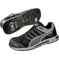 PUMA Elevate Knit Black Low 643160-43 ESD Sicherheitsschuh S1P Schuhgröße (EU): 43 Schwarz, Grau 1 PUMA Elevate Knit Black Low 643160-43 ESD Sicherheitsschuh S1P Schuhgröße (EU): 43 Schwarz, Grau 1