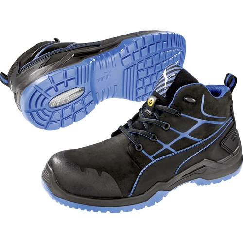 PUMA Krypton Blue Mid 634200-41 ESD Sicherheitsstiefel S3 Schuhgröße (EU): 41 Schwarz, Blau 1 St. PUMA Krypton Blue Mid 634200-41 ESD Sicherheitsstiefel S3 Schuhgröße (EU): 41 Schwarz, Blau 1 St.