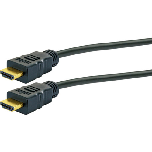 Schwaiger HDMI Anschlusskabel HDMI-A Stecker, HDMI-A Stecker 3.00 m Schwarz HDMHD30533 HDMI-Kabel