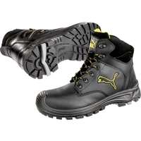 PUMA Borneo Black Mid 630411-46 Sicherheitsstiefel S3 Schuhgröße (EU): 46 Schwarz, Gelb 1 St. PUMA Borneo Black Mid 630411-46 Sicherheitsstiefel S3 Schuhgröße (EU): 46 Schwarz, Gelb 1 St.