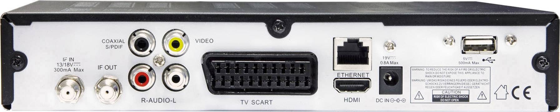 Imperial HD 6i SAT-Receiver Aufnahmefunktion, Ethernet-Anschluss, WLAN-fähig Anzahl Tuner: 1