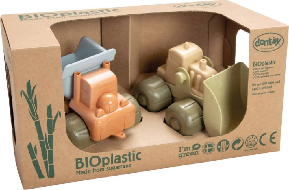 Dantoy BIO-Linie Handbagger und LKW