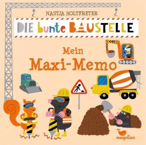 Bunte Baustelle - Mein Maxi-Memo 4321