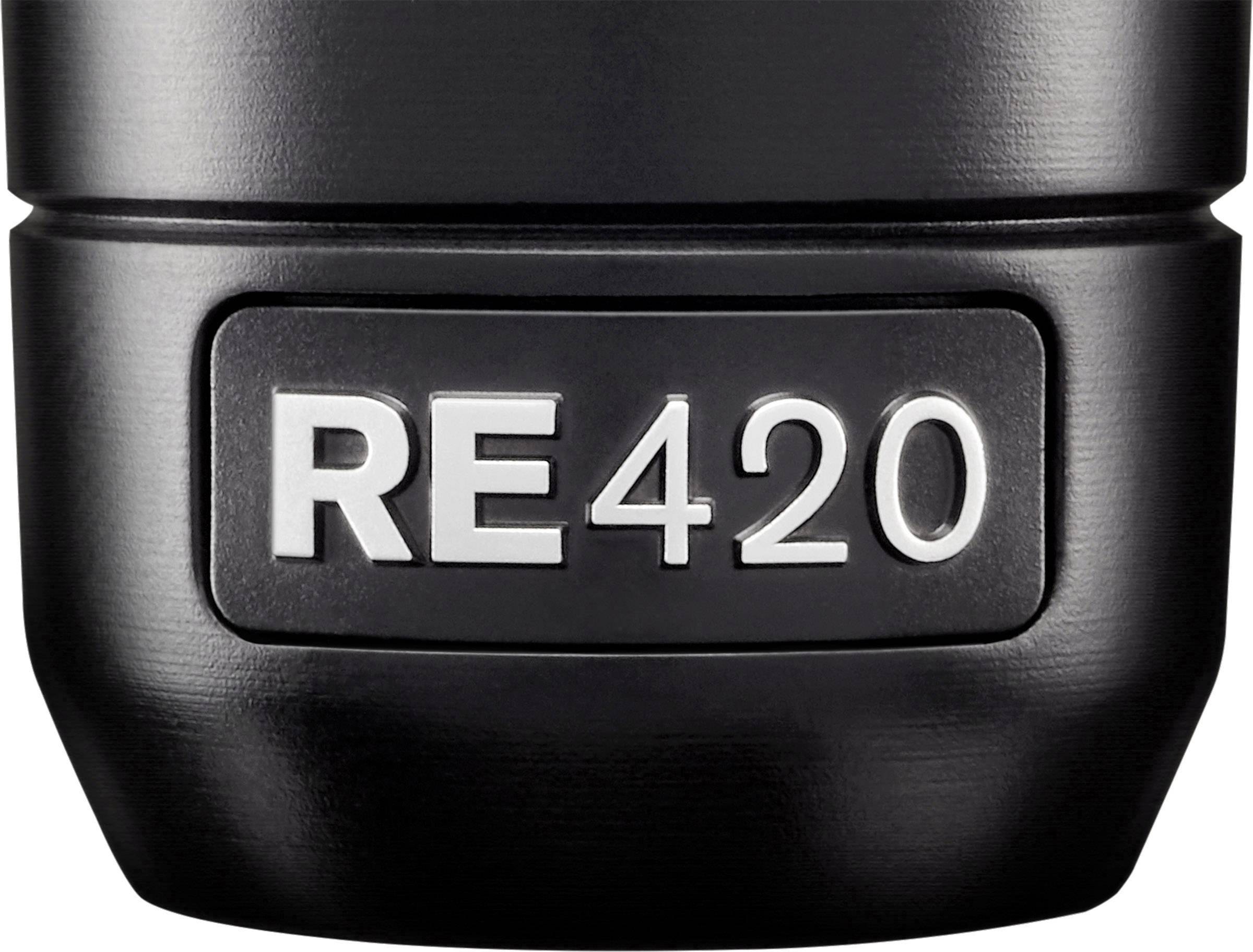 Electro Voice RE420 Gesangs-Mikrofon Übertragungsart (Details):Kabelgebunden inkl. Tasche, inkl. Klammer XLR Kabelgebunden