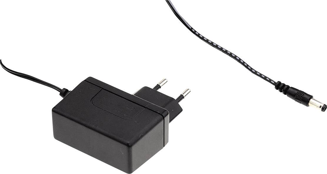 MEAN WELL GSM12E15-P1J Steckernetzteil, Festspannung 15 V/DC 0.8A 12W