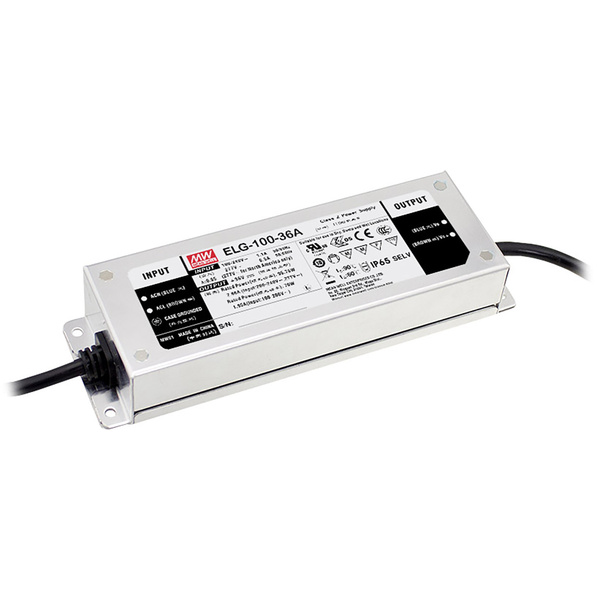 Mean Well ELG-100-24AB-3Y LED-Treiber Konstantspannung 96 W 2 - 4 A 21.6 - 26.4 V/DC 3 in 1 Dimmer