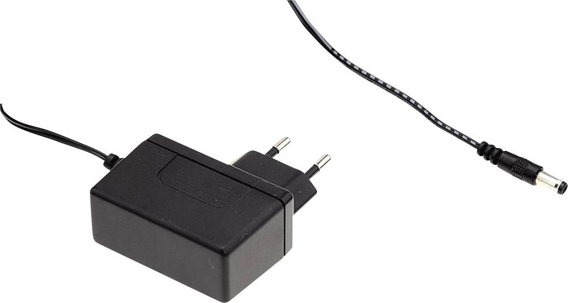 MW Mean Well GSM12E12-P1J Steckernetzteil, Festspannung 12 V/DC 1A 12W