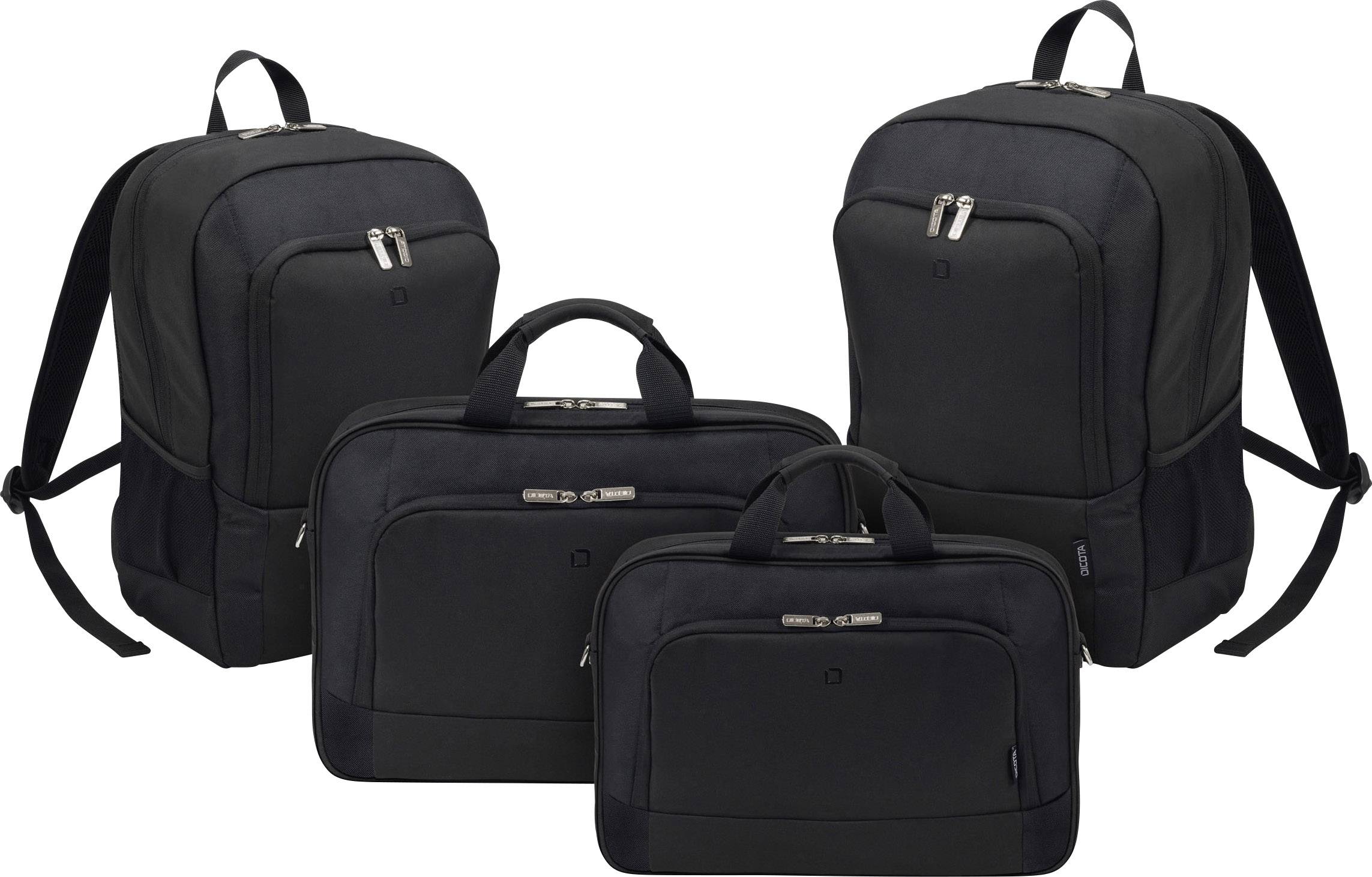 Dicota Notebook Tasche Top Traveller BASE 15-17.3 black Passend für maximal: 43,9 cm (17,3") Schwarz