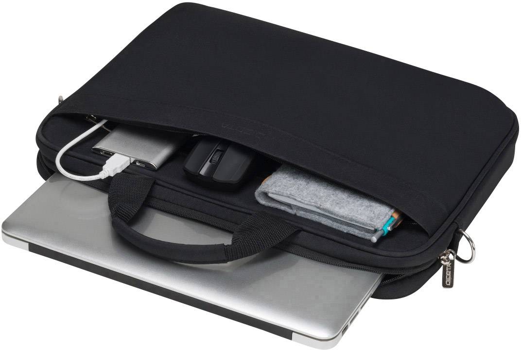 Dicota Notebook Tasche Top Traveller Wireless Mouse Kit Passend für maximal: 39,6 cm (15,6") Schwarz