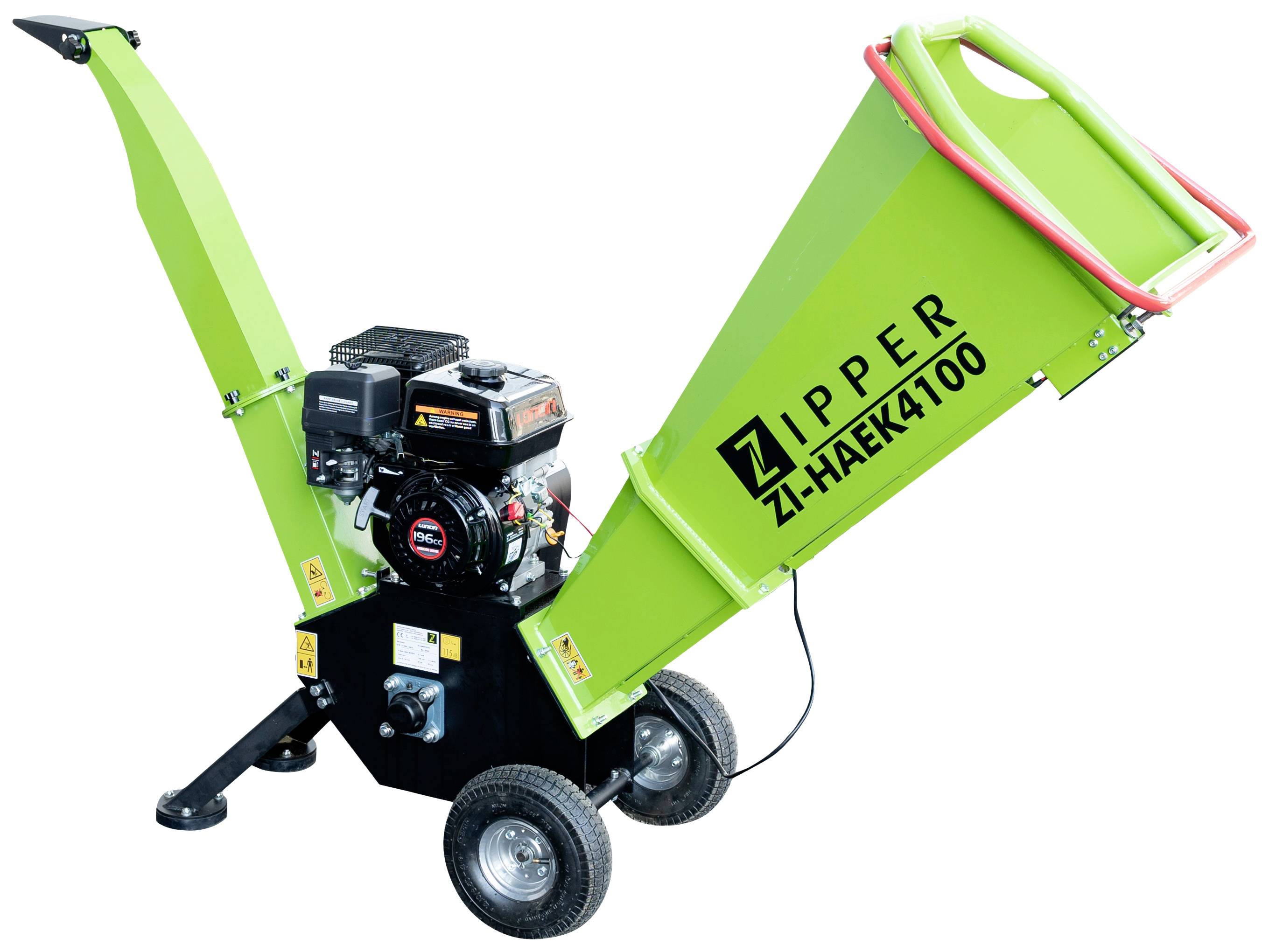 Zipper ZI-HAEK4100 Benzin Messer-Häcksler 4.1kW
