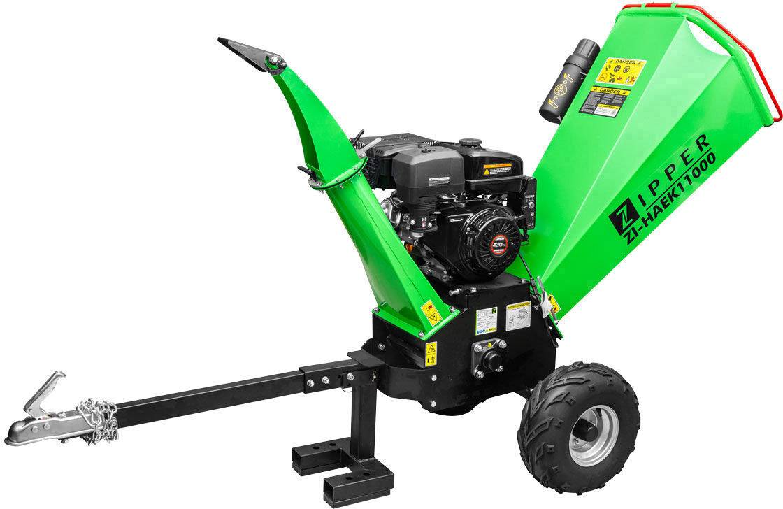 Zipper ZI-HAEK11000 Benzin Messer-Häcksler 9kW