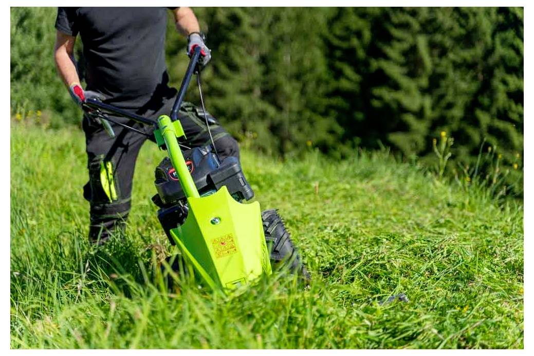 Zipper ZI-BM870ECO Benzin Balkenmäher 2700W Schnittbreite (max.) 870mm