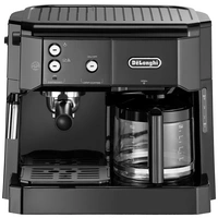 DeLonghi BCO 411.B Espressomaschine mit Siebträger Schwarz Fassungsvermögen Tassen=10 Glaskanne, mit Filterkaffee-Funktion DeLonghi BCO 411.B Espressomaschine mit Siebträger Schwarz Fassungsvermögen Tassen=10 Glaskanne, mit Filterkaffee-Funktion