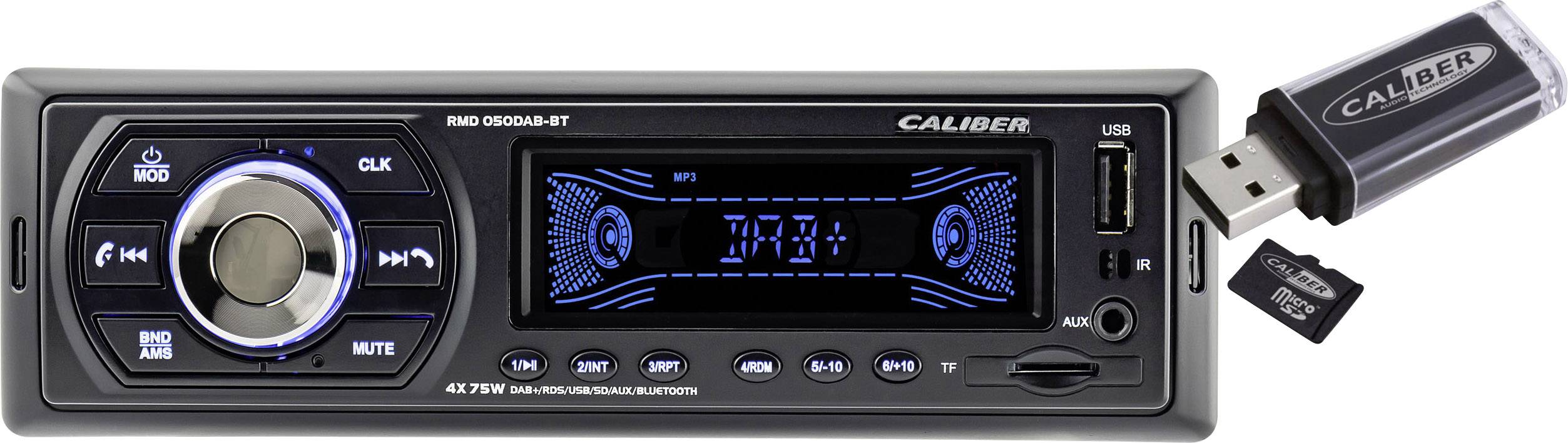 Caliber RMD 050DAB-BT Autoradio DAB+ Tuner, Bluetooth®-Freisprecheinrichtung