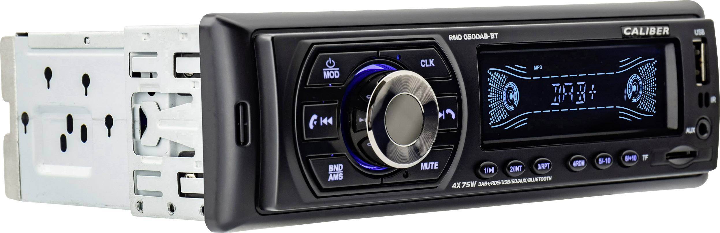 Caliber RMD 050DAB-BT Autoradio DAB+ Tuner, Bluetooth®-Freisprecheinrichtung