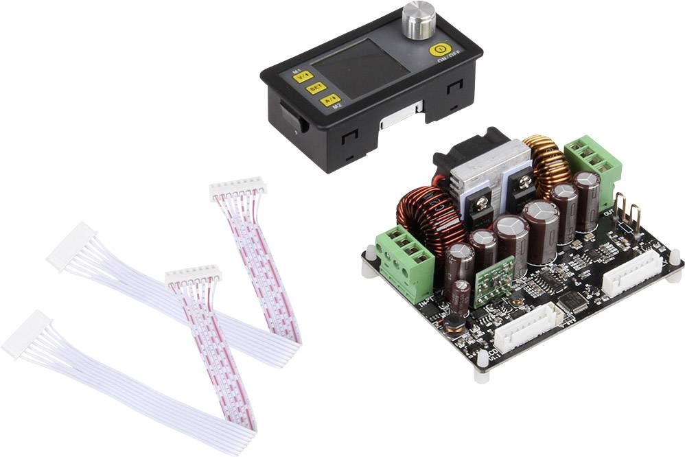Joy-it JT-DPH5005 Labornetzgerät, Step Up/ Step Down 0 - 50V 0 - 5A 250W Schraubklemme fernsteuerbar, programmierbar, schmale