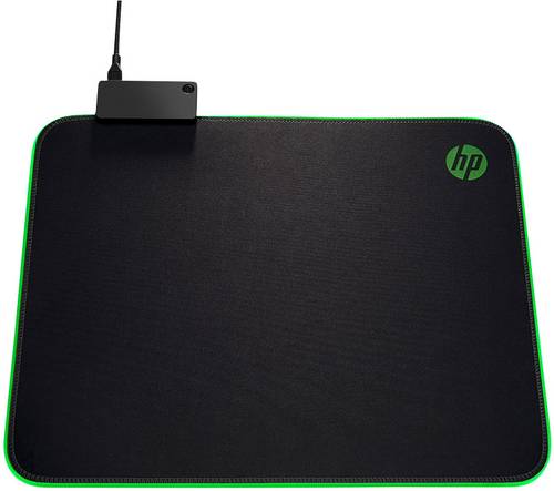 HP Pavilion Gaming 400 Gaming-Mauspad Schwarz, RGB (B x H x T) 355 x 1.3 x 310mm