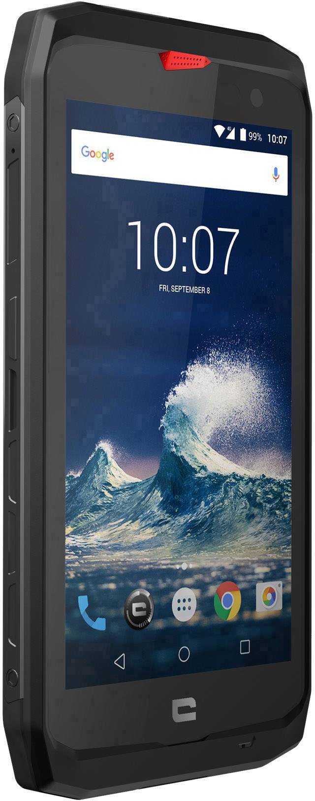 Crosscall Action X3 Outdoor Smartphone 32GB 5 Zoll (12.7 cm) Dual-SIM Android™ 7.1 Nougat 12 Mio. Pixel Schwarz