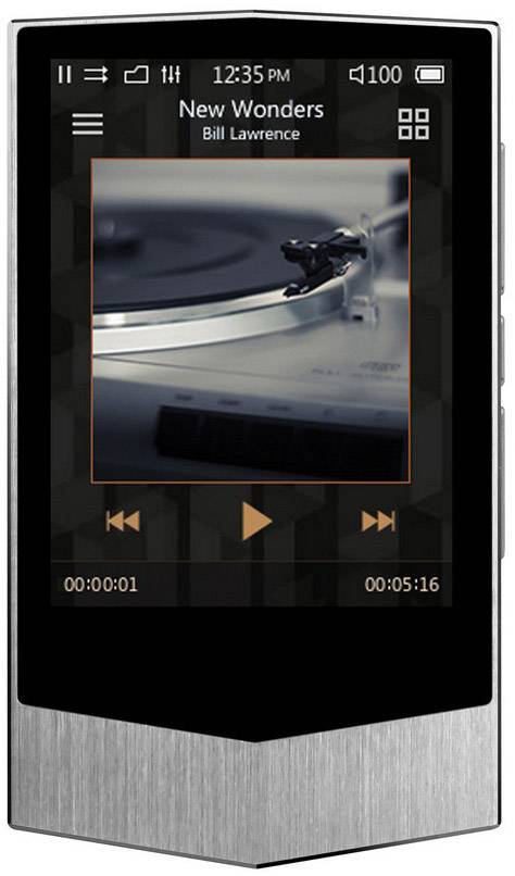 Cowon Plenue V MP3Player 64GB Silber versandkostenfrei digitalo