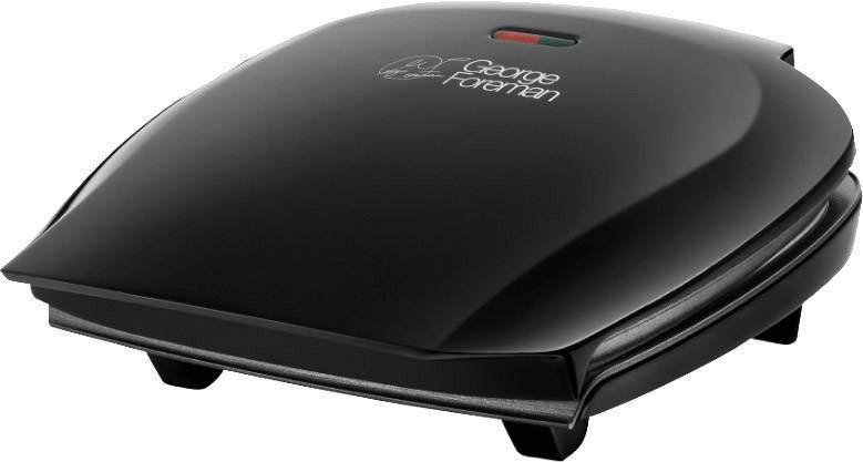 George Foreman Family Grill Elektro Kontaktgrill Schwarz