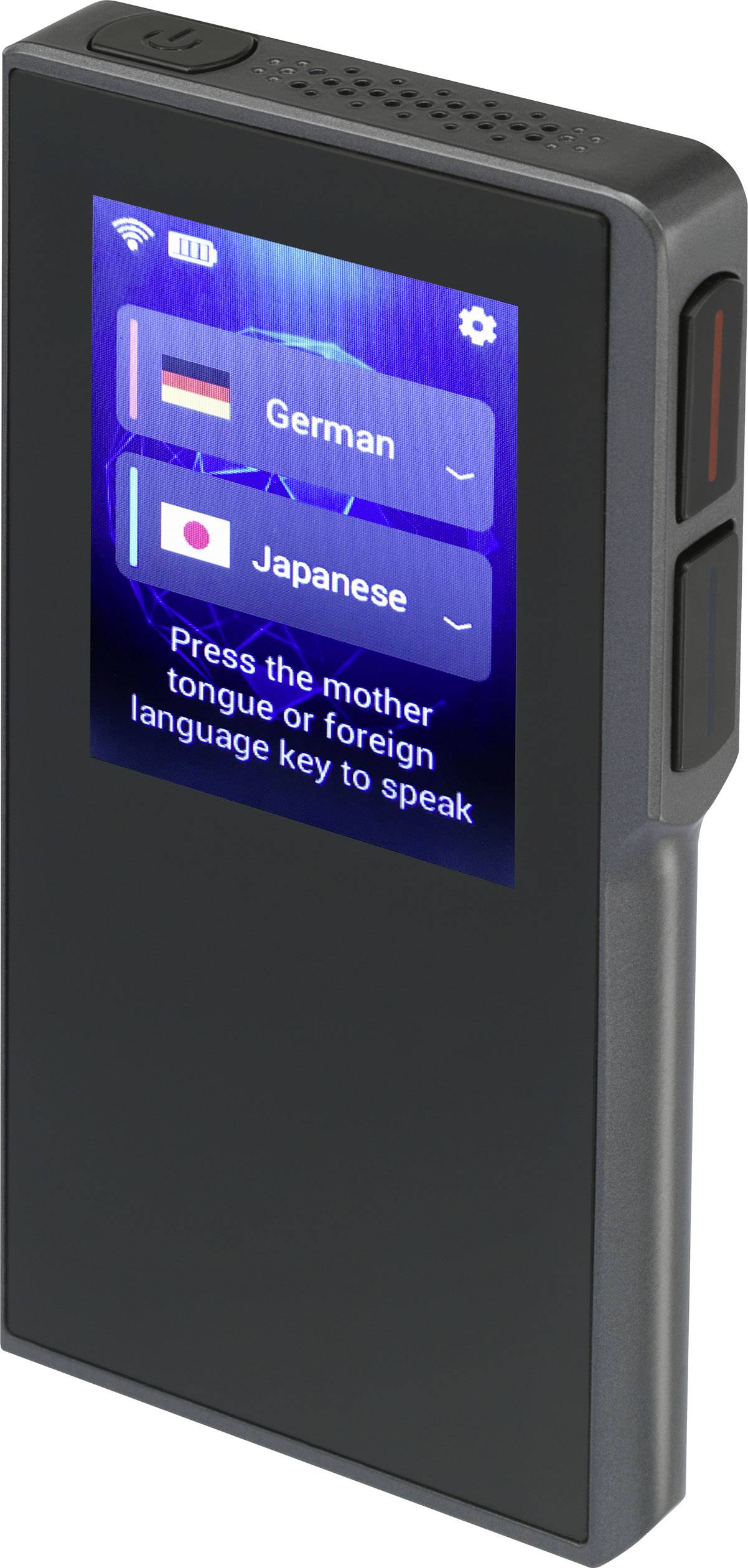 Renkforce Mobiler Dolmetscher Deutsch, Englisch, Französisch, Italienisch, Spanisch, Griechisch, Tschechisch, Dänisch