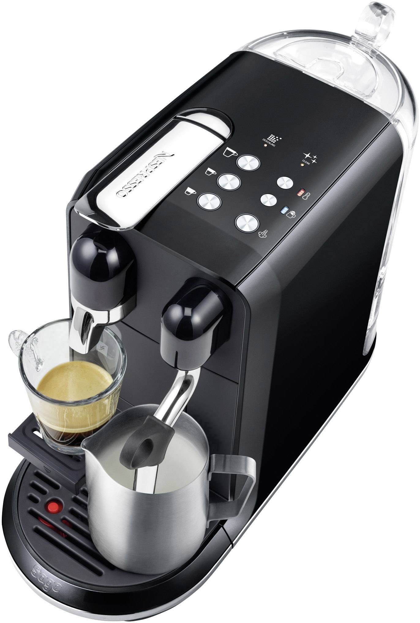 Sage The Creatista Uno SNE500BKS4EGE1 Kapselmaschine Schwarz mit Milchaufschäumdüse